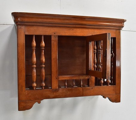 Small 19th Century Louis Philippe Walnut Panetiere-RVK-657604