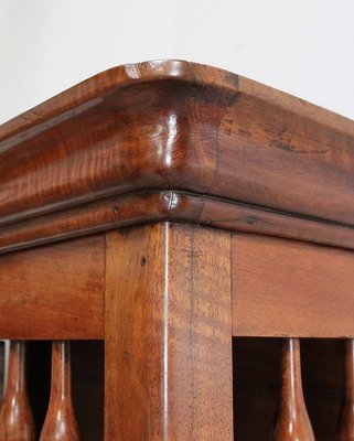 Small 19th Century Louis Philippe Walnut Panetiere-RVK-657604