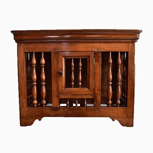 Small 19th Century Louis Philippe Walnut Panetiere-RVK-657604