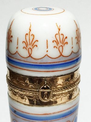 Small 19th Century Porcelain Scent Perfume Bottle-UCH-1224647