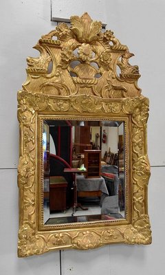 Small 19th Century Regency Giltwood Mirror-RVK-716037