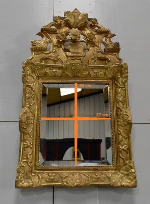 Small 19th Century Regency Giltwood Mirror-RVK-716037