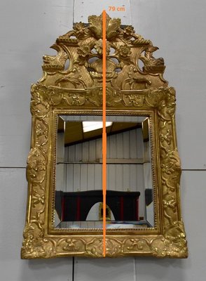 Small 19th Century Regency Giltwood Mirror-RVK-716037