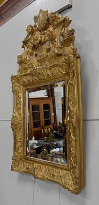 Small 19th Century Regency Giltwood Mirror-RVK-716037