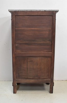 Small 19th Century Retour d’Égypte Mahogany Veneer Secretaire-RVK-581251