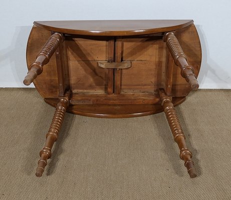 Small 19th Century Solid Walnut Console Side Table-RVK-1226487