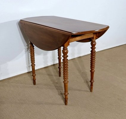 Small 19th Century Solid Walnut Console Side Table-RVK-1226487