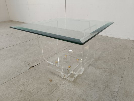 Small Acrylic Coffee Table, 1970s-IRH-1787467