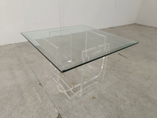 Small Acrylic Coffee Table, 1970s-IRH-1787467