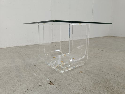 Small Acrylic Coffee Table, 1970s-IRH-1787467