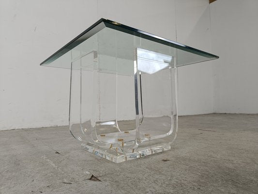 Small Acrylic Coffee Table, 1970s-IRH-1787467