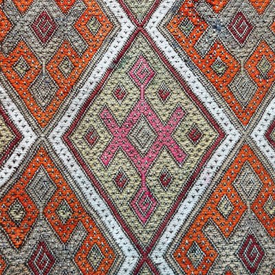 Small Anatolian Turkish Kilim Rug-AIV-1293851