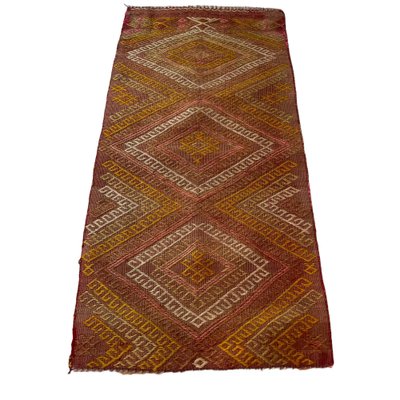 Small Anatolian Turkish Kilim Rug-AIV-1266649