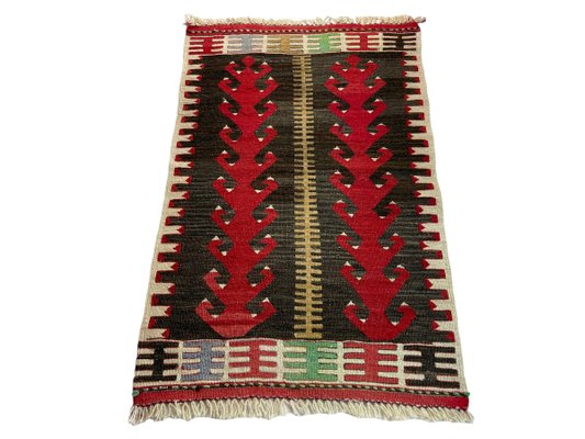 Small Anatolian Turkish Kilim Rug-AIV-1293856