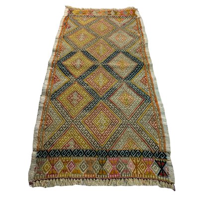 Small Anatolian Turkish Kilim Rug-AIV-1293853