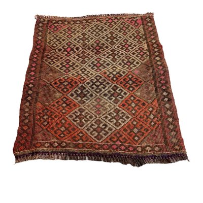 Small Anatolian Turkish Kilim Rug-AIV-1266669