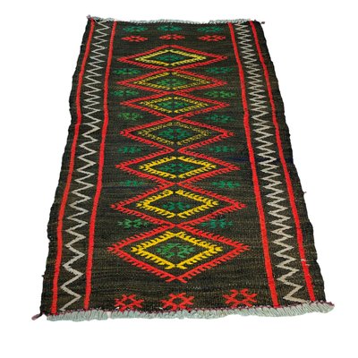 Small Anatolian Turkish Kilim Rug-AIV-1293850