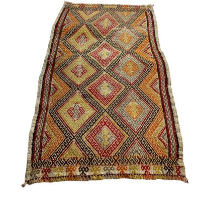 Small Anatolian Turkish Kilim Rug-AIV-1266623