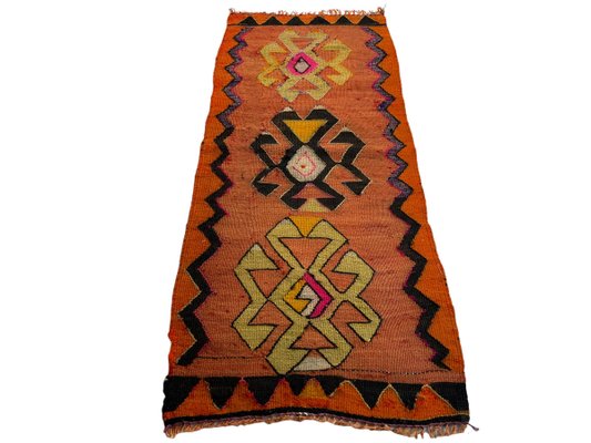 Small Anatolian Turkish Kilim Rug-AIV-1293855