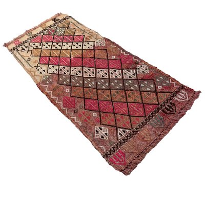 Small Anatolian Turkish Kilim Rug-AIV-1293846