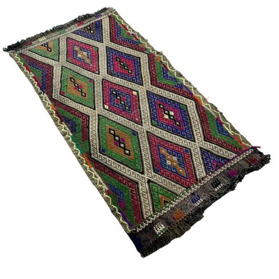 Small Anatolian Turkish Kilim Rug-AIV-1266637