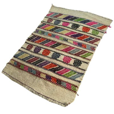 Small Anatolian Turkish Kilim Rug-AIV-1266681