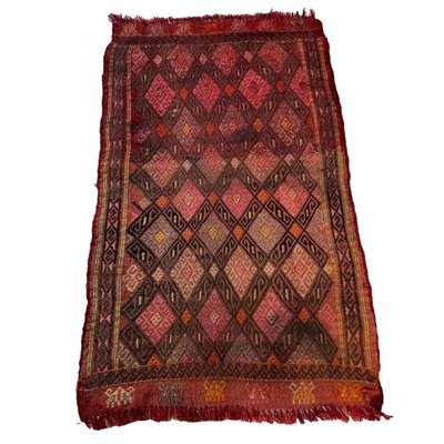 Small Anatolian Turkish Kilim Rug-AIV-1266670