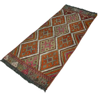 Small Anatolian Turkish Kilim Rug-AIV-1293851