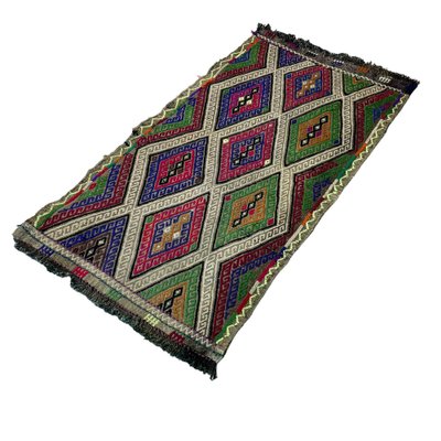 Small Anatolian Turkish Kilim Rug-AIV-1266637