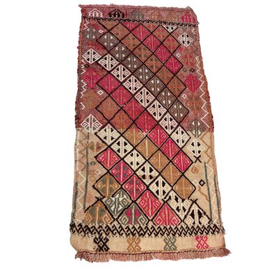 Small Anatolian Turkish Kilim Rug-AIV-1293846