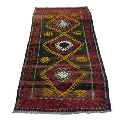 Small Anatolian Turkish Kilim Rug-AIV-1293854