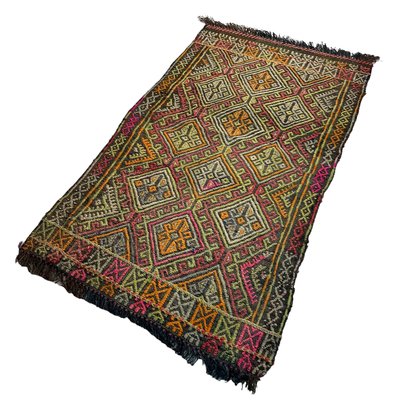 Small Anatolian Turkish Kilim Rug-AIV-1293847