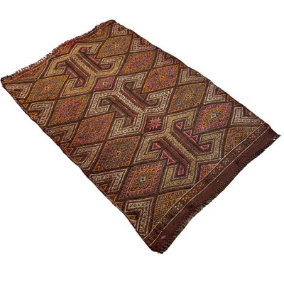 Small Anatolian Turkish Kilim Rug-AIV-1266654