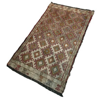 Small Anatolian Turkish Kilim Rug-AIV-1266653