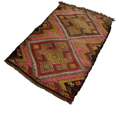 Small Anatolian Turkish Kilim Rug-AIV-1266632