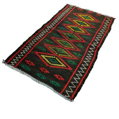 Small Anatolian Turkish Kilim Rug-AIV-1293850