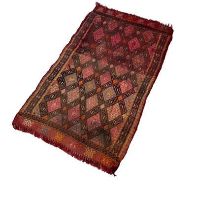 Small Anatolian Turkish Kilim Rug-AIV-1266670