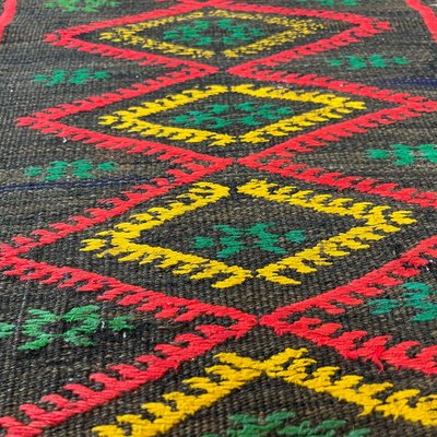 Small Anatolian Turkish Kilim Rug-AIV-1293850