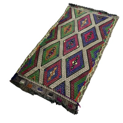 Small Anatolian Turkish Kilim Rug-AIV-1266637