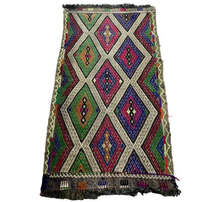 Small Anatolian Turkish Kilim Rug-AIV-1266637