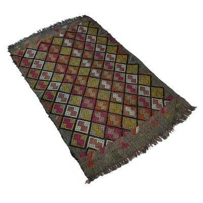 Small Anatolian Turkish Kilim Rug-AIV-1266646