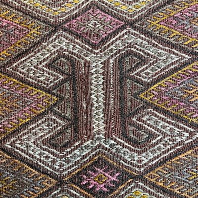 Small Anatolian Turkish Kilim Rug-AIV-1266654