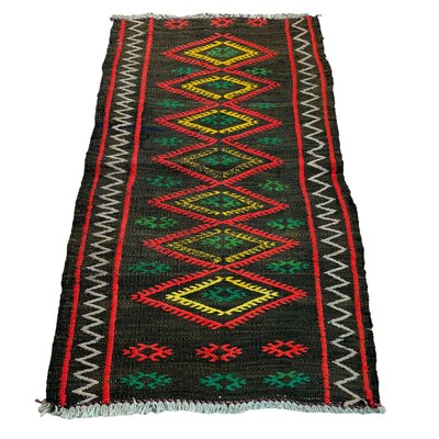 Small Anatolian Turkish Kilim Rug-AIV-1293850