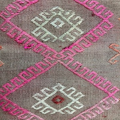 Small Anatolian Turkish Kilim Rug-AIV-1266635