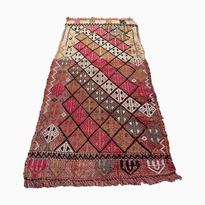 Small Anatolian Turkish Kilim Rug-AIV-1293846