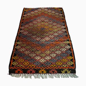 Small Anatolian Turkish Kilim Rug-AIV-1266652