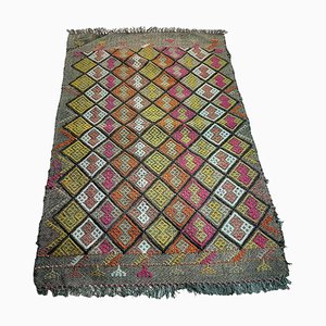 Small Anatolian Turkish Kilim Rug-AIV-1266646