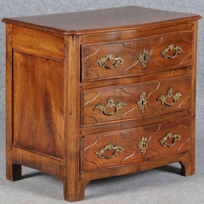 Small Antique Baroque 18th Century Walnut Dresser-DXD-1150917