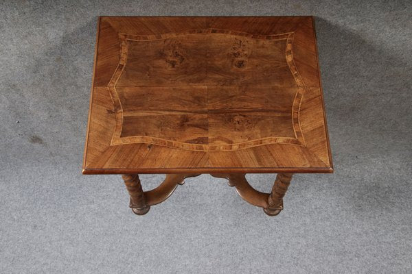 Small Antique Baroque Side Table in Walnut, 1800-DXD-1750409