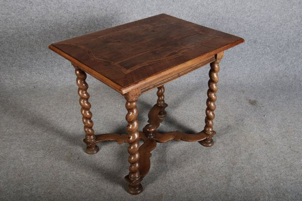 Small Antique Baroque Side Table in Walnut, 1800-DXD-1750409